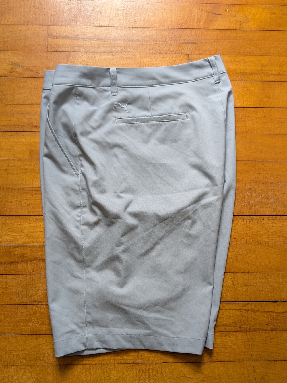 PUMA GOLF Men's Light Gray Performance Golf Shorts